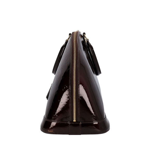 LOUIS VUITTON Vernis Alma GM Amarante - Picture 6 of 8